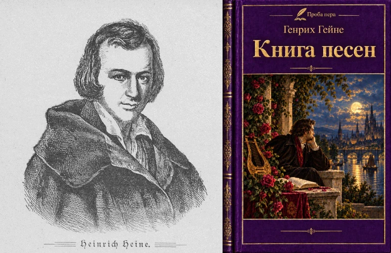 Иллюстрация к разделу «Генрих Гейне (1797-1856)» статьи ««Литературная карта мира. Семь знаковых писателей, прославивших свою родину». Германия»