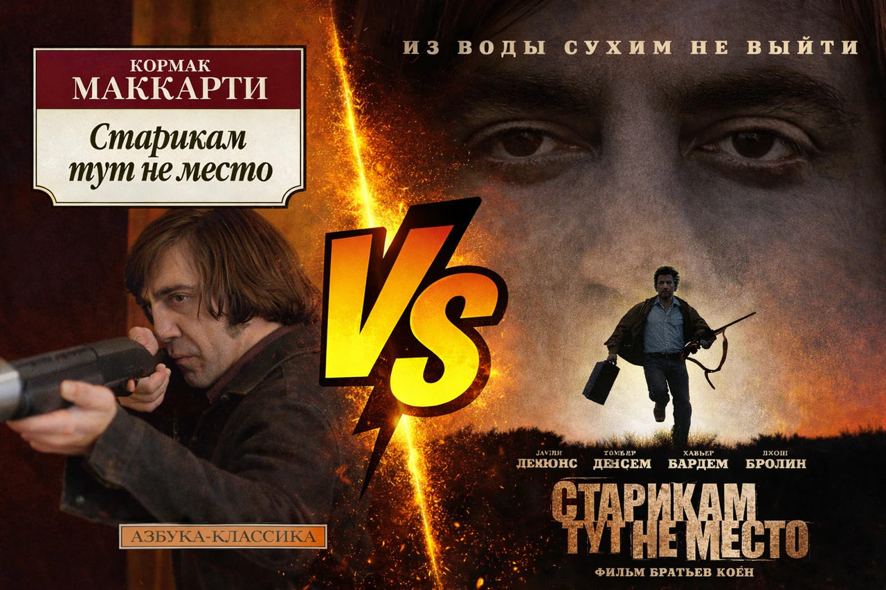 Иллюстрация 1 к статье «Книга и экранизация: «Старикам тут не место»»