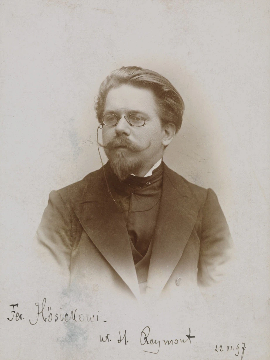 Фотопортрет Владислав Реймонта, 1897 год.