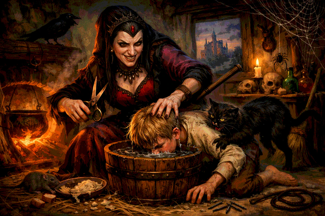 Иллюстрация 5 к статье «13 по-настоящему жутких сказок братьев Гримм, которые повергнут вас в шок!»