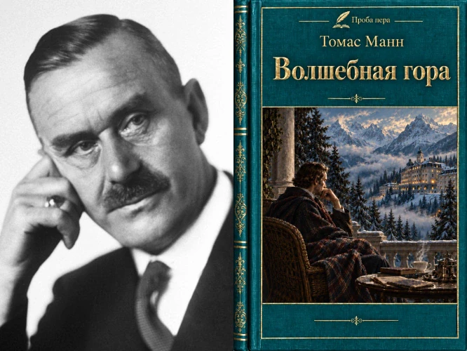 Иллюстрация к разделу «Томас Манн (1875-1955)» статьи ««Литературная карта мира. Семь знаковых писателей, прославивших свою родину». Германия»